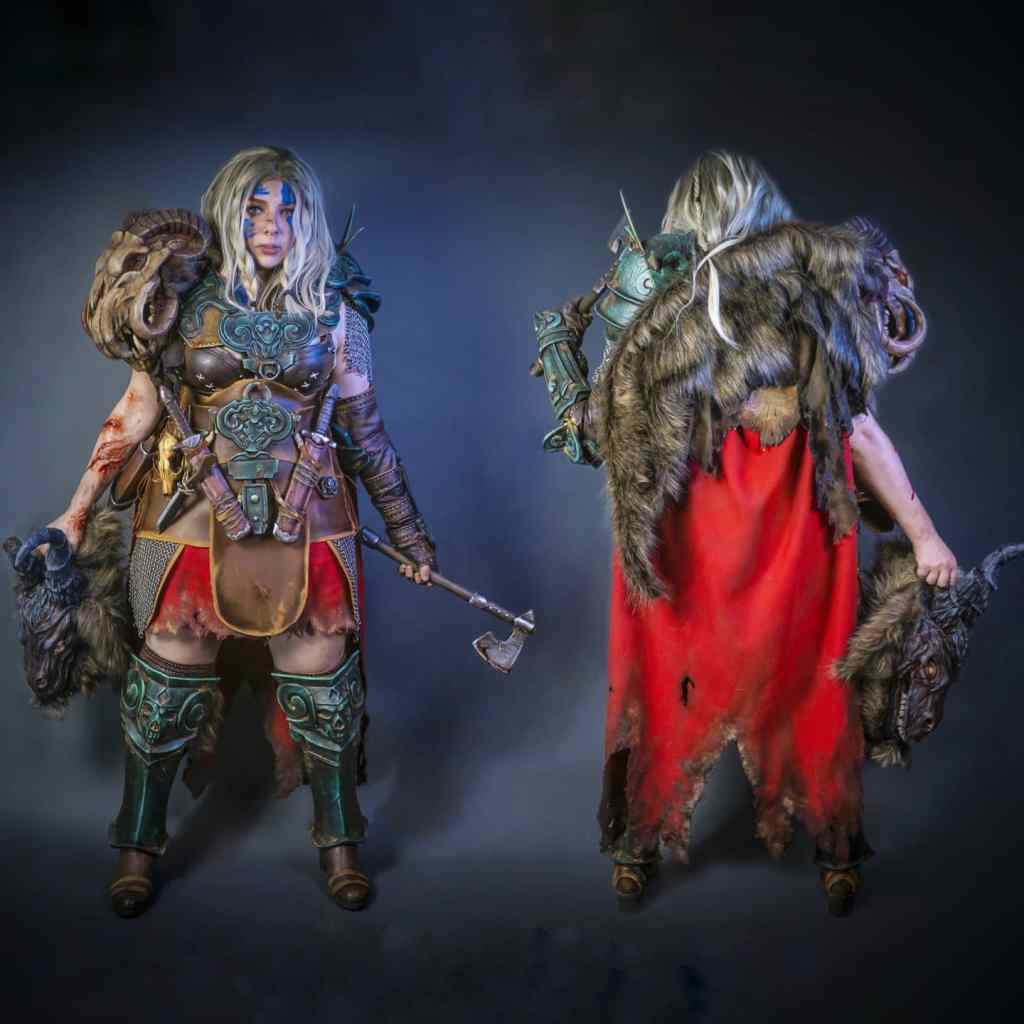 Barbarian cosplay from Diablo IV - Diablo 4, Anhyra Cosplay