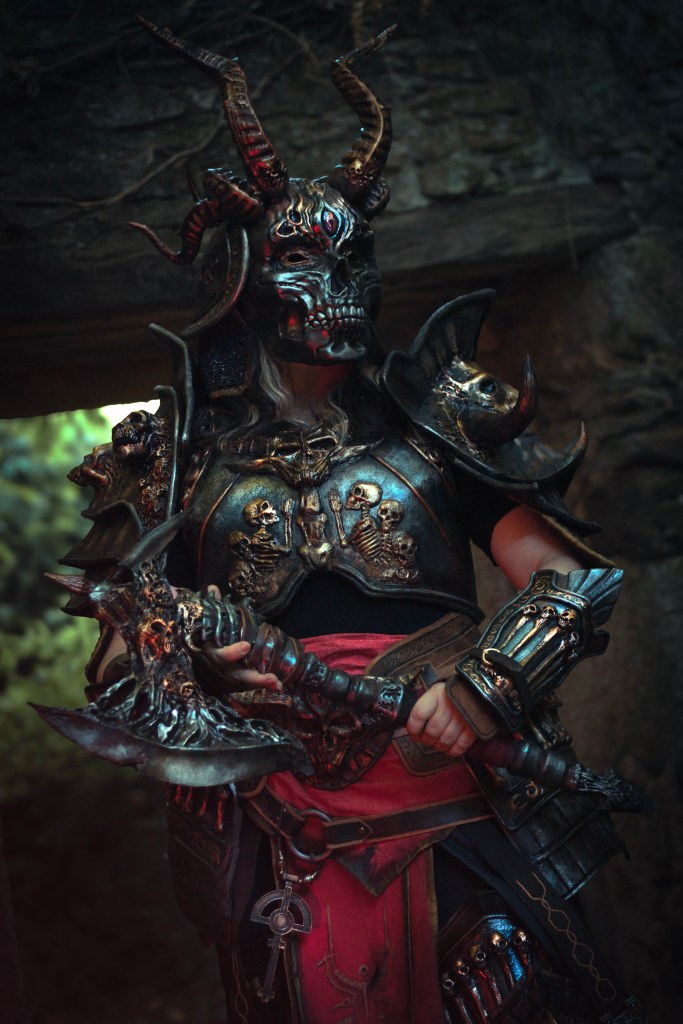 awoken coldiron armor diablo iv cosplay by anhyra cosplay professional cosplayer, professional cosplay judge